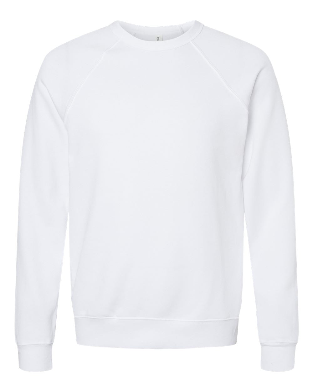 Sweatshirt - Sponge Fleece Raglan Crewneck Sweatshirt - BELLA + CANVAS